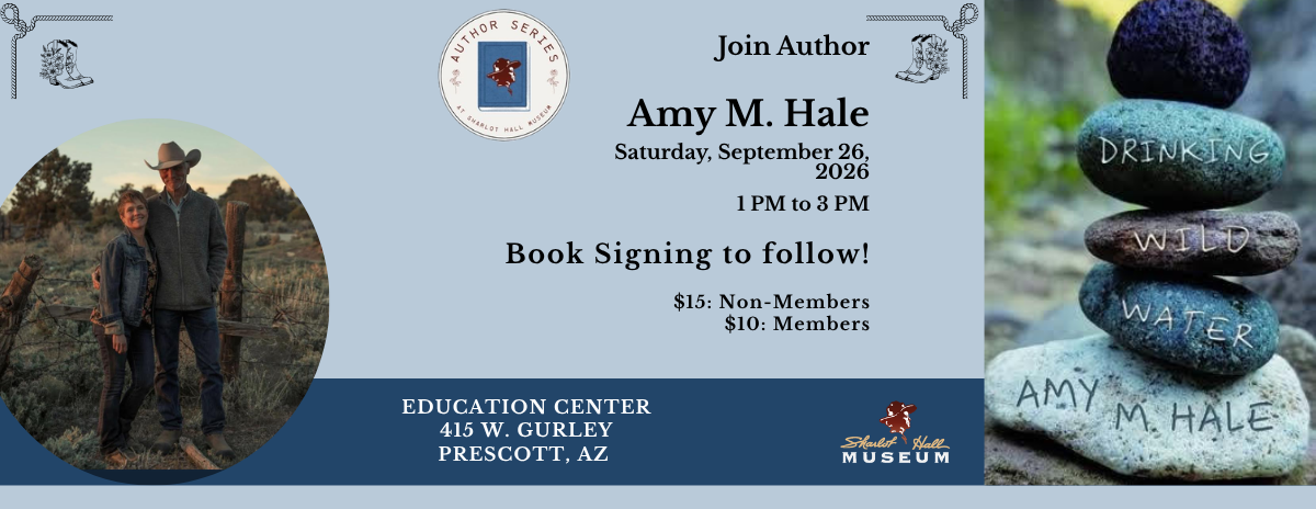 Author Series - Amy M. Hale - Saturday, September 26th @ 1PM